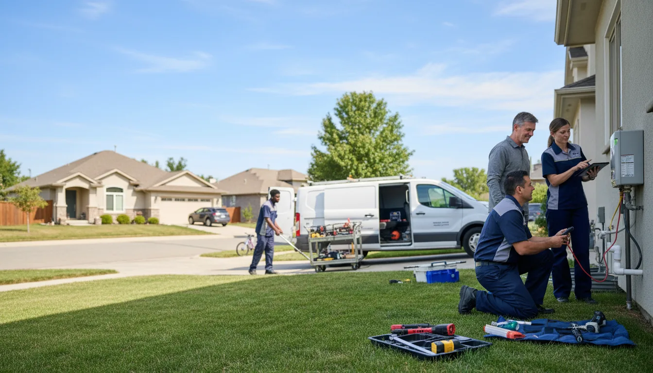 Tankless water heater service in Lexington, KY